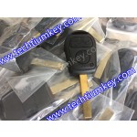 2 track blade 2 button remote key shell for BMW